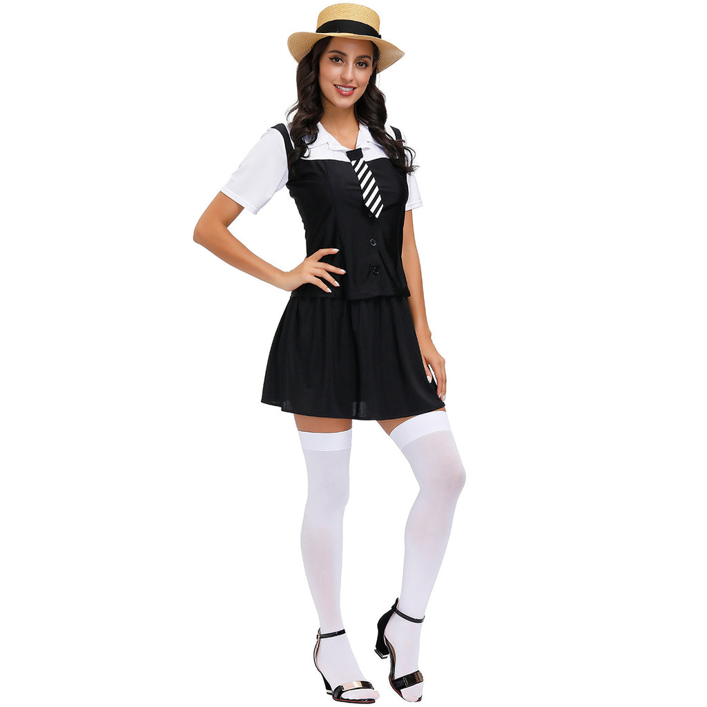 Halloween Costume JK Uniform Role Play Uniform Casual Stage Wear COS Themed Party Outfit